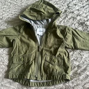 Old Navy Kids Olive Hooded coat